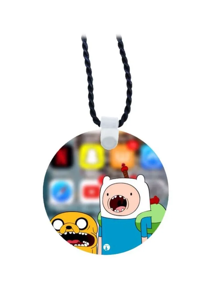 Adventure Time Wooden Pendant