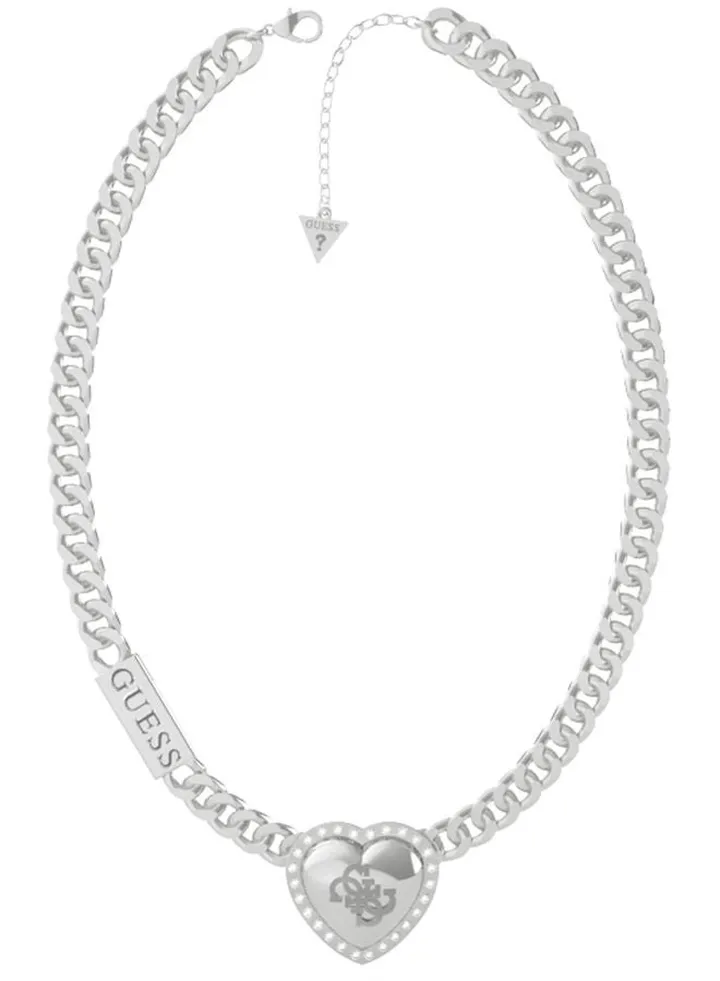 Heart Crystal Frame Necklace
