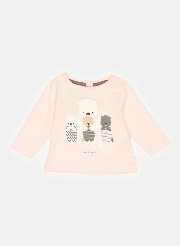 OBaiBi By Okaidi Baby Girls Tshirt