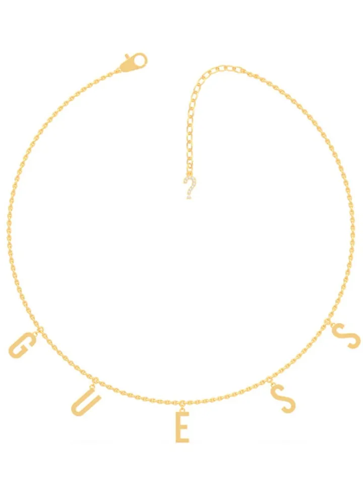 Letters Charm Necklace