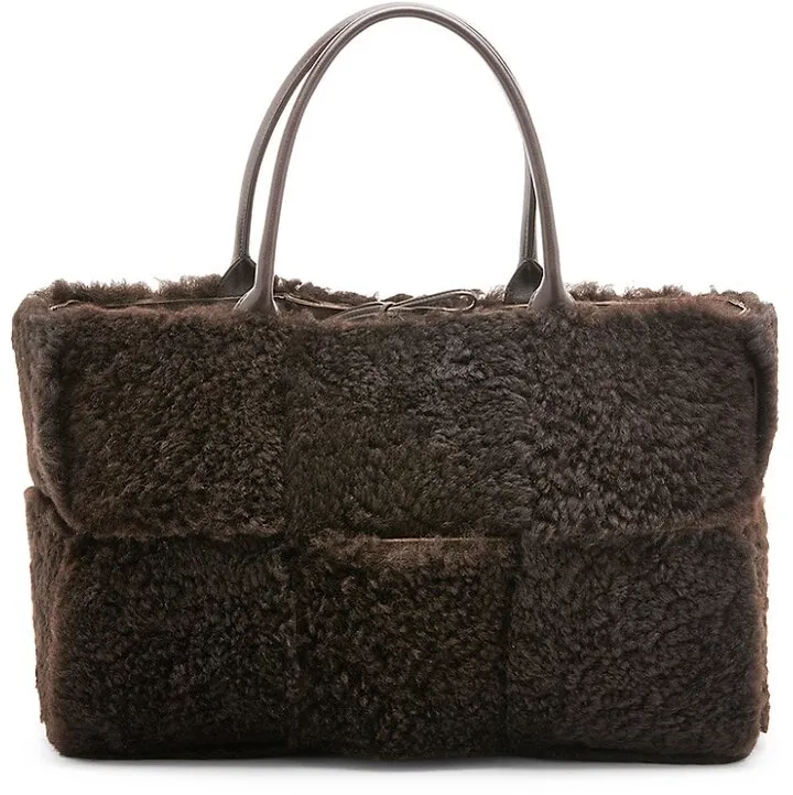 Medium Shearling Arco Tote