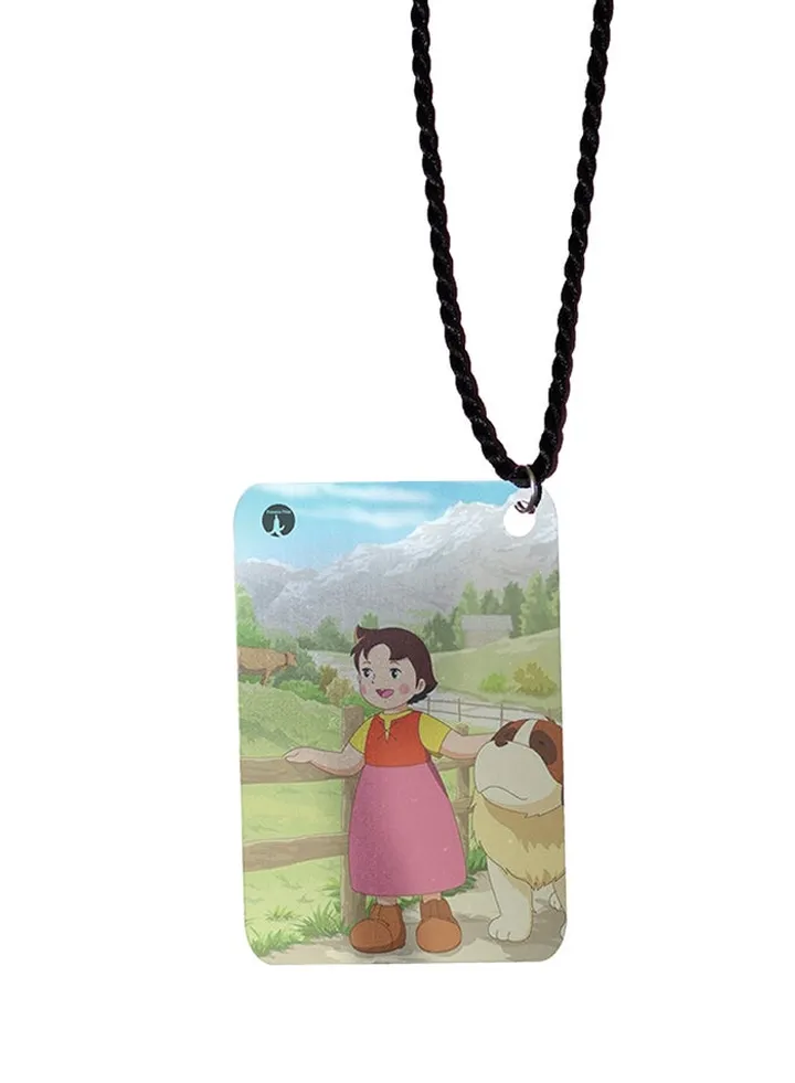 Anime Heidi Girl Of The Alps Metal Pendant Necklace