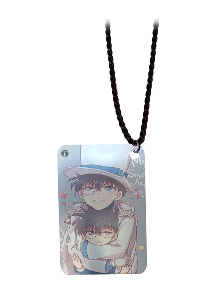 Anime Detective Conan Metal Pendant Necklace