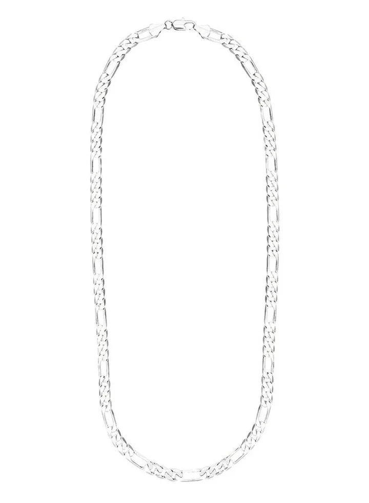 Plain Silver Link Chain 24-Inch SJ-212701