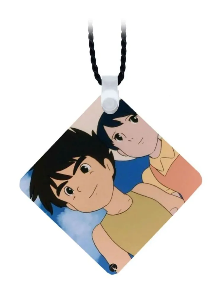 Wooden The Anime Adnan And Lina Pendant Necklace