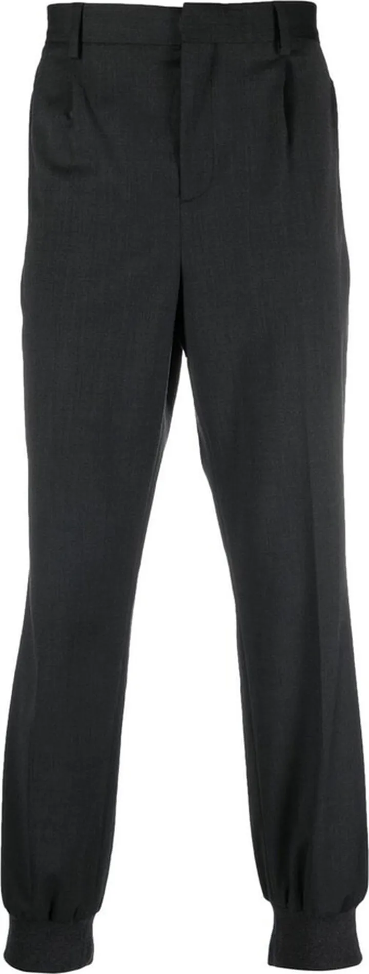 Straight-Leg Tailored Trousers