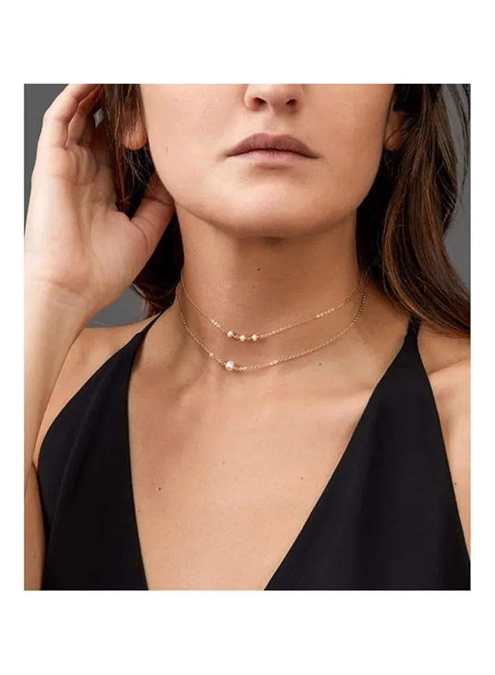 Gold Plated Pendant Necklace