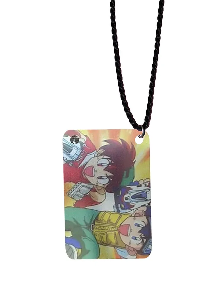 Anime Sabeq Wa Laheq Metal Pendant Necklace