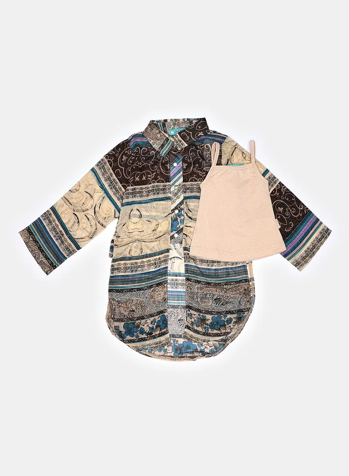 Kids Girls Blouse - 2 pieces