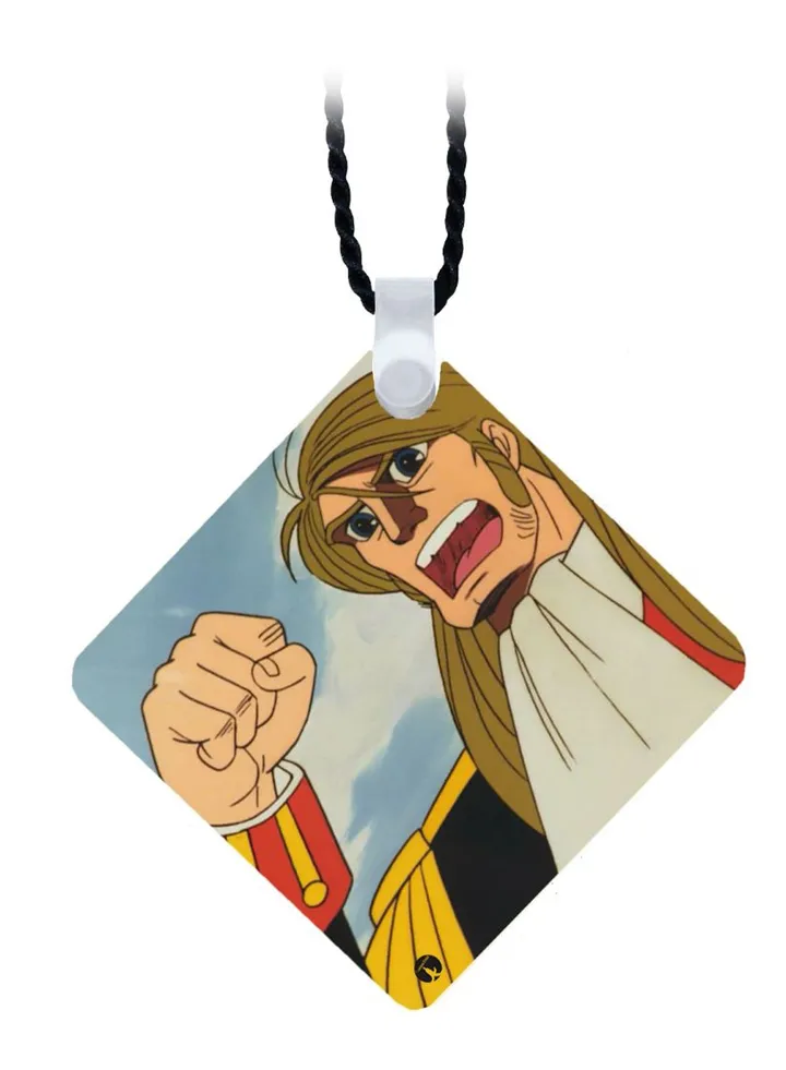 Wooden Anime Jazirat Alkanz Pendant Necklace
