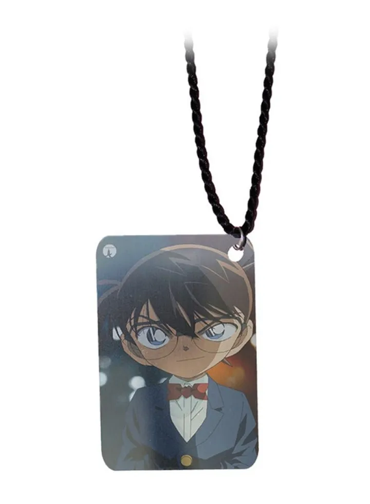 Anime Detective Conan Metal Pendant Necklace