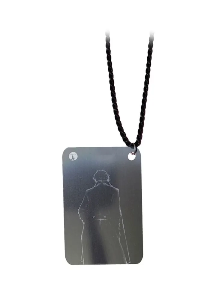 Metal Sherlock Pendant Necklace