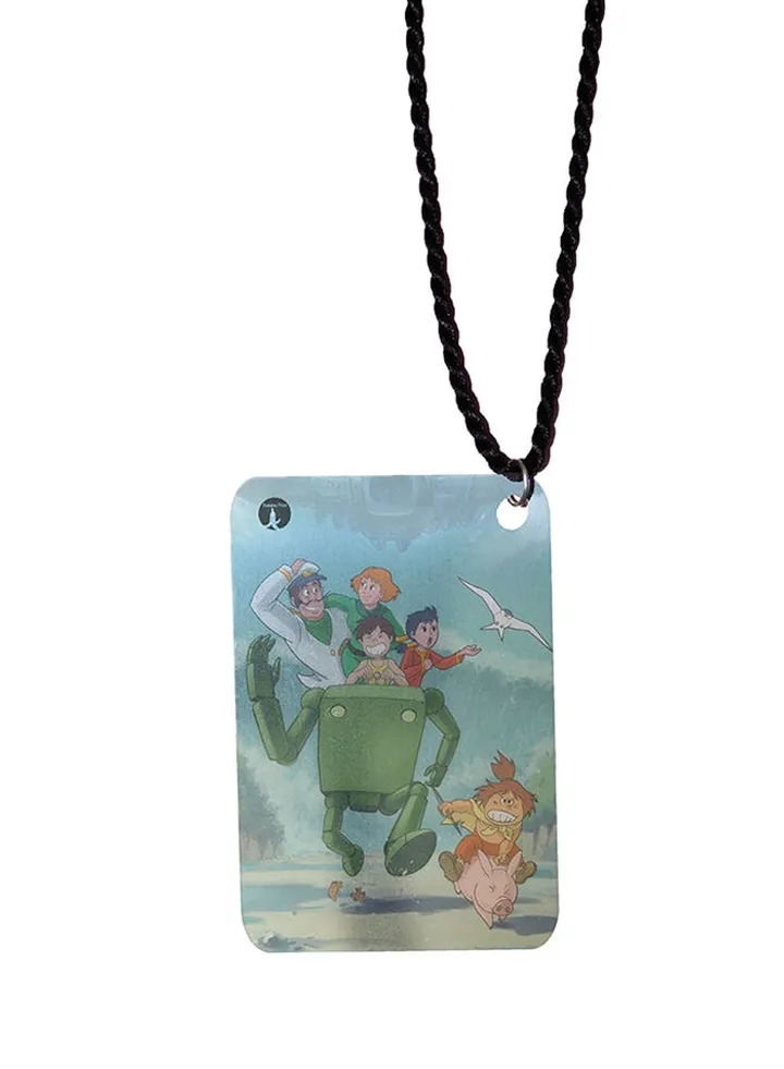 Anime Adnan Wa Lina Metal Pendant Necklace