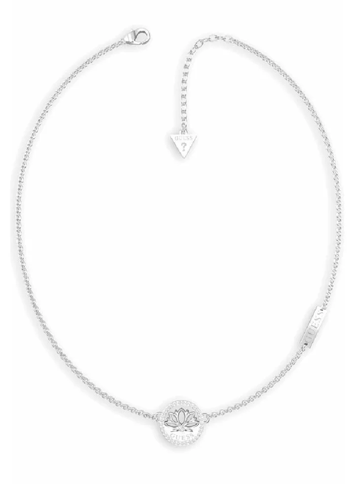 Lotus Coin Necklace