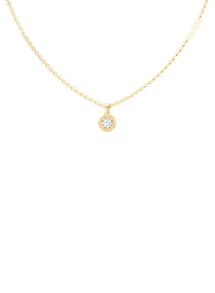 Clear Charm Necklace