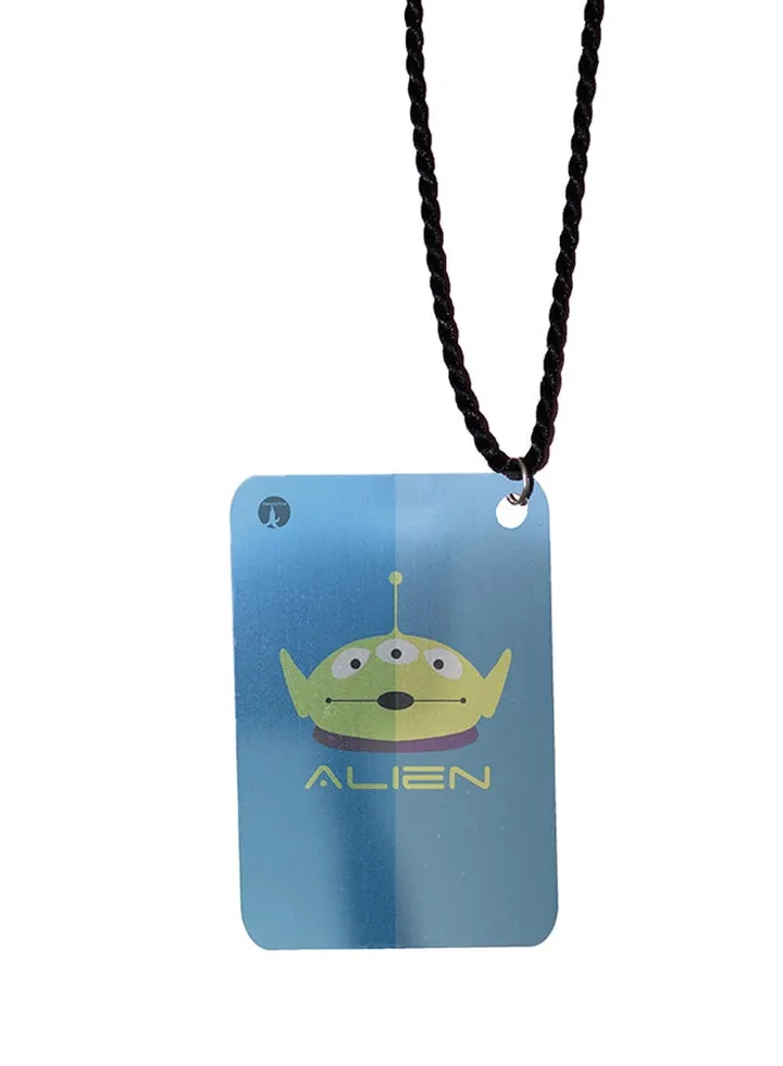 Disney Alien Metal Pendant Necklace