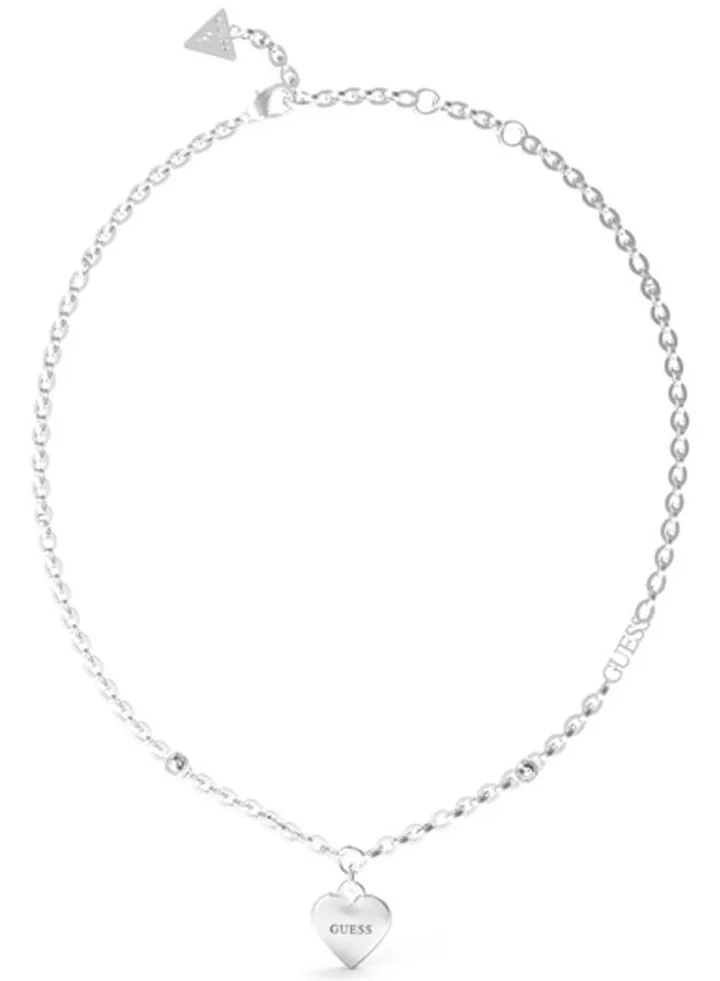 Fine Chain Heart Necklace