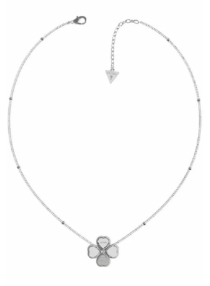Hearts White Necklace