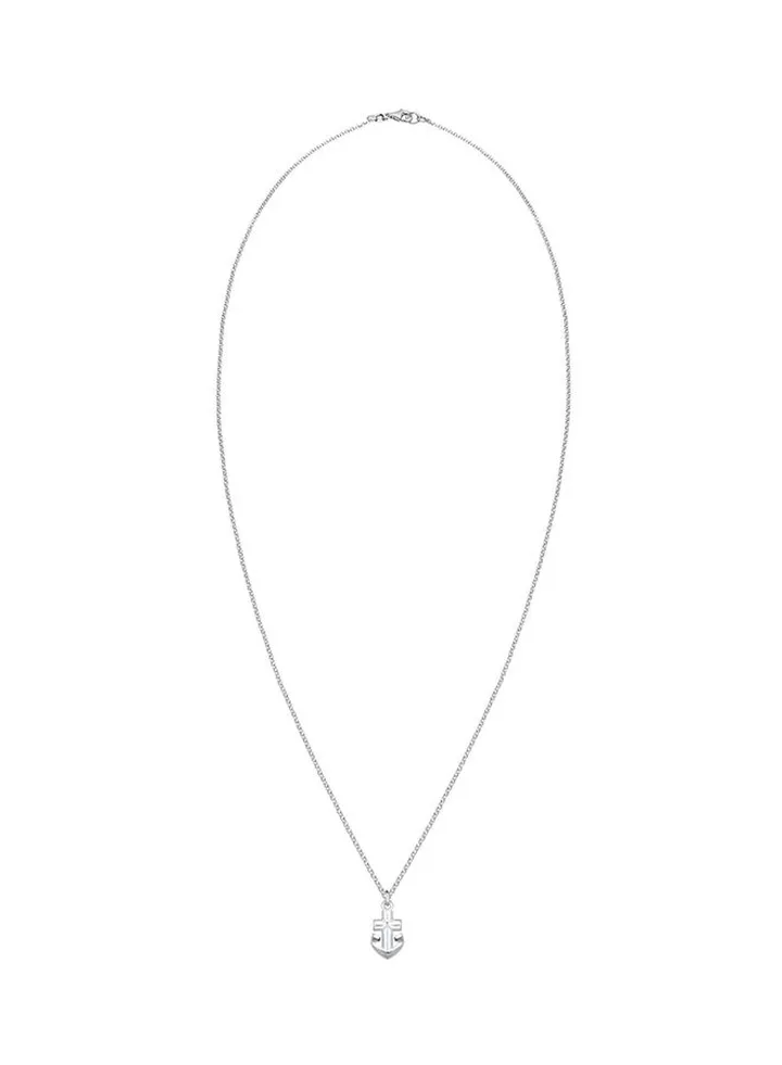 925 Sterling Silver Anchor Pendant Necklace