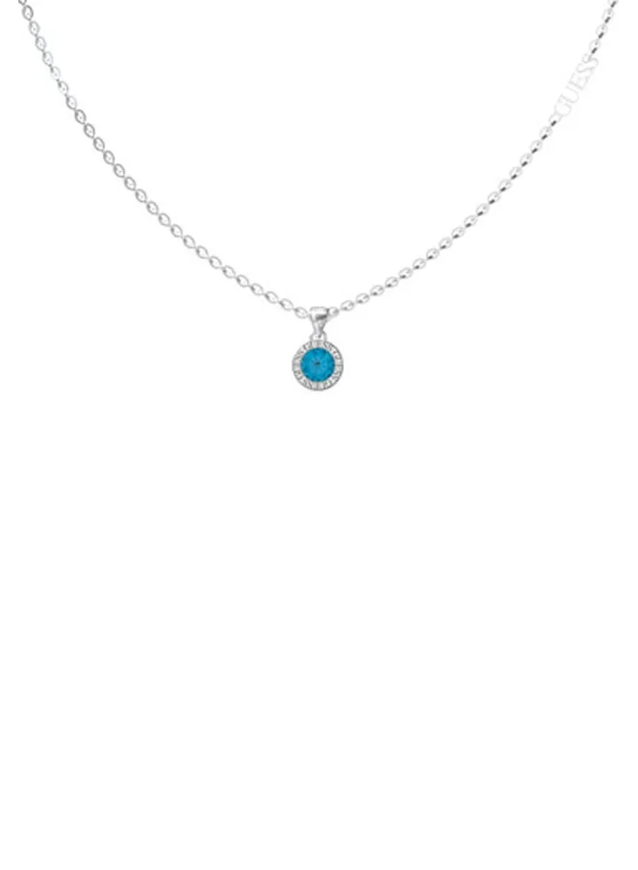 Saphhire Charm Necklace
