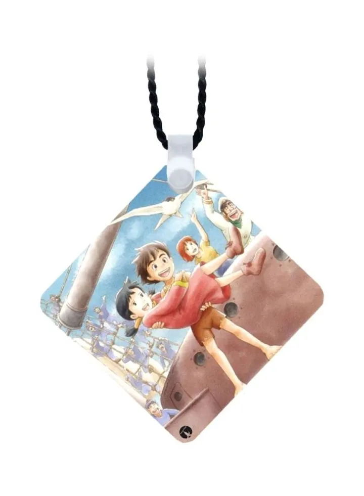 Wooden The Anime Adnan And Lina Pendant Necklace