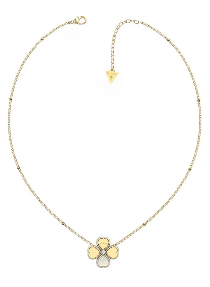 White Hearts Necklace