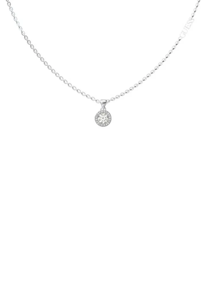 Clear Charm Necklace