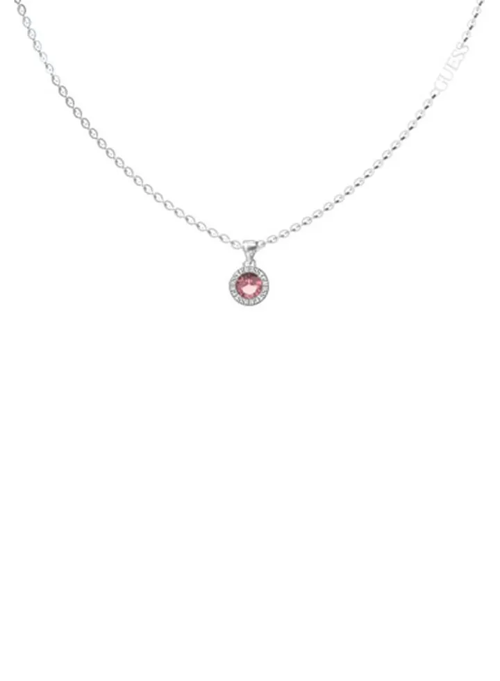 Fuchsia Charm Necklace