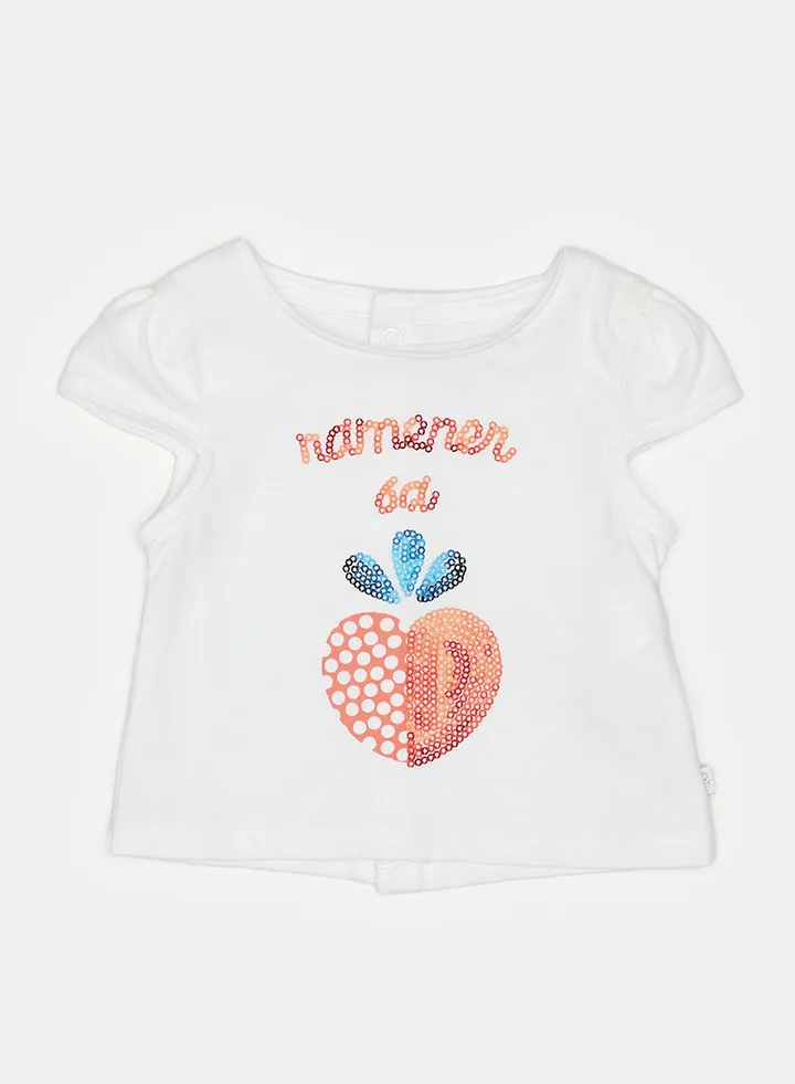 OBaiBi By Okaidi Baby Girls Tshirt