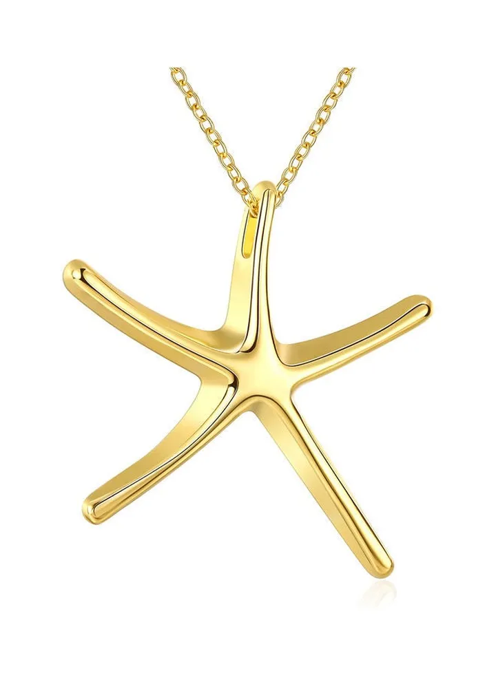 Rhodium Plated Ziron Studded Pendant Necklace