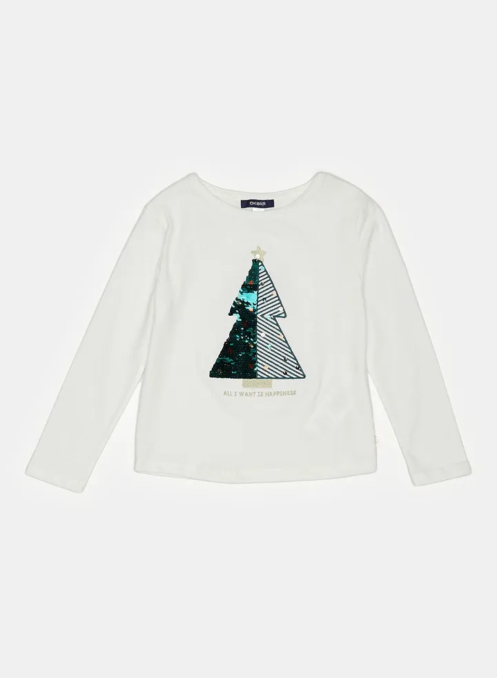 White T-Shirt for Girls