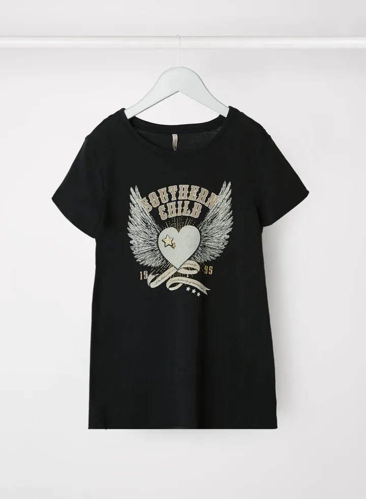 Kids Lucy T-Shirt Black