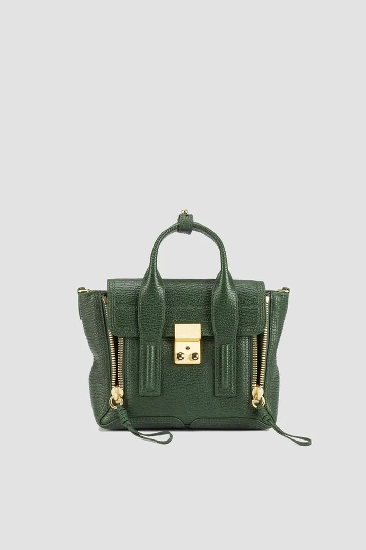Pashli Mini Satchel in jade