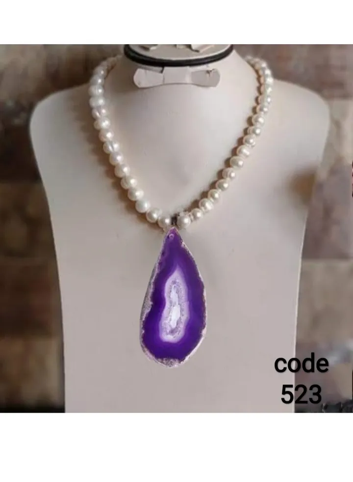 A women's necklace from the natural guardian with a Druze necklace