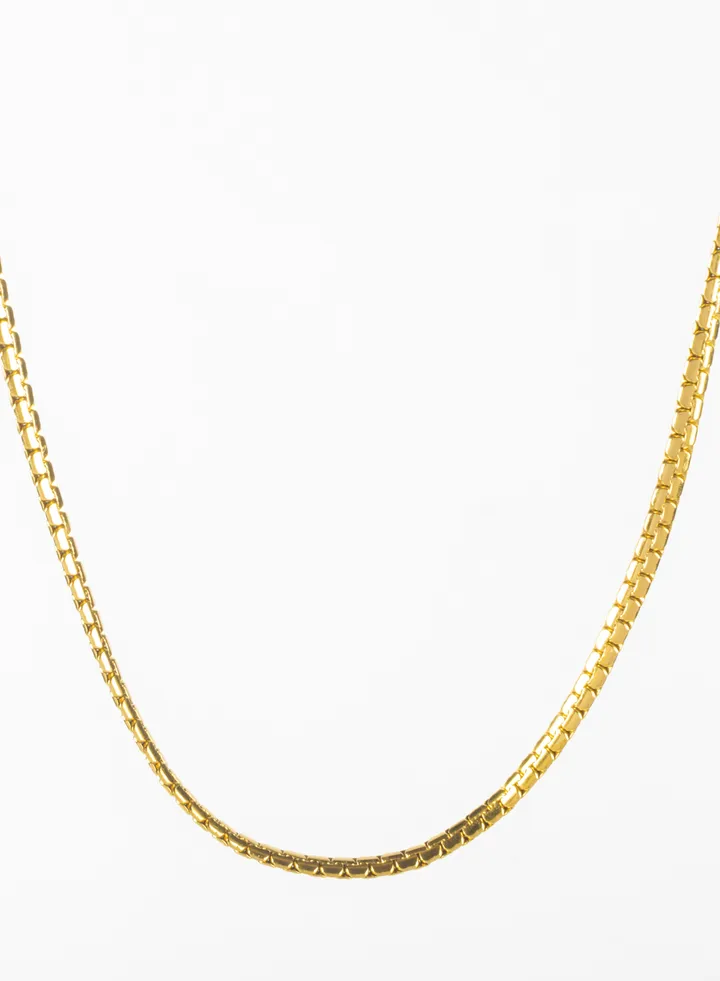Stainless Steel Necklace Golden