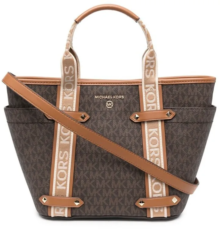 Maeve large logo tote bag