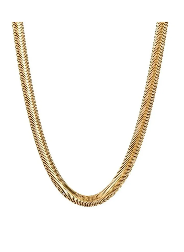Stainless Steel Necklace Golden