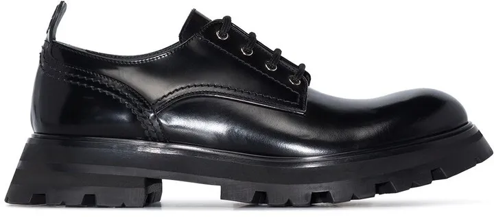 Wander leather lace-up shoes