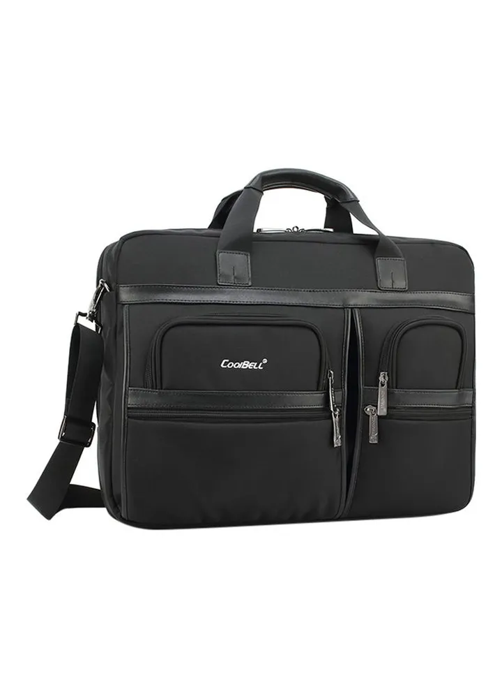 Multi-Functional Laptop Briefcase Black