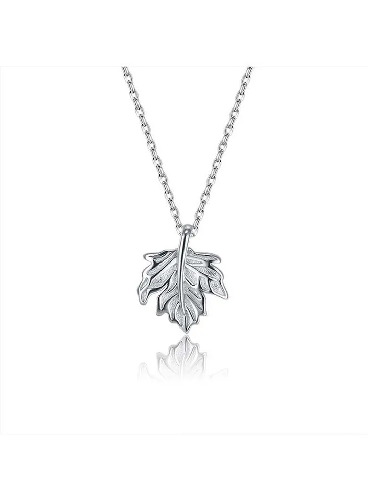S925 Sterling Silver Crystal Studded Pendant Necklace