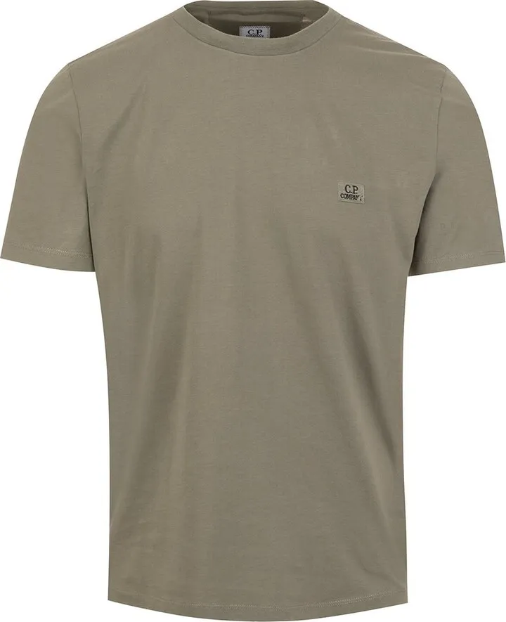 C.P. Company Logo-Embroidered Short-Sleeved T-Shirt