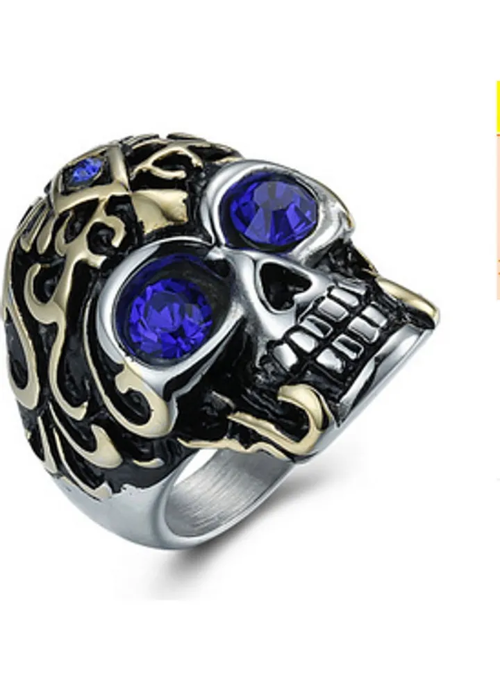 Stylish Skull Designed Ring
