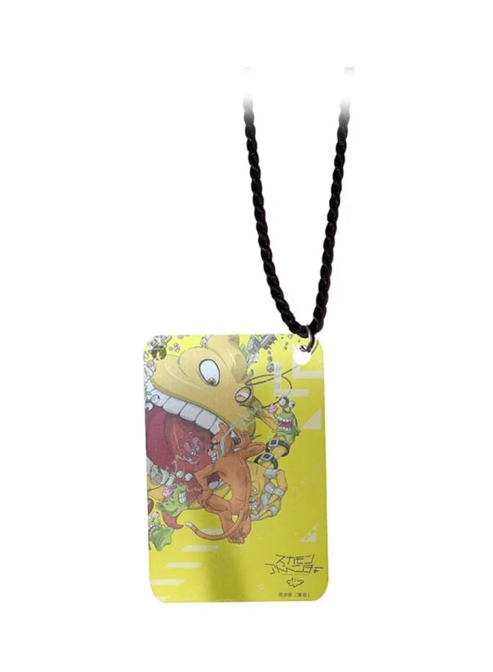 Metal Anime Digimon Pendant