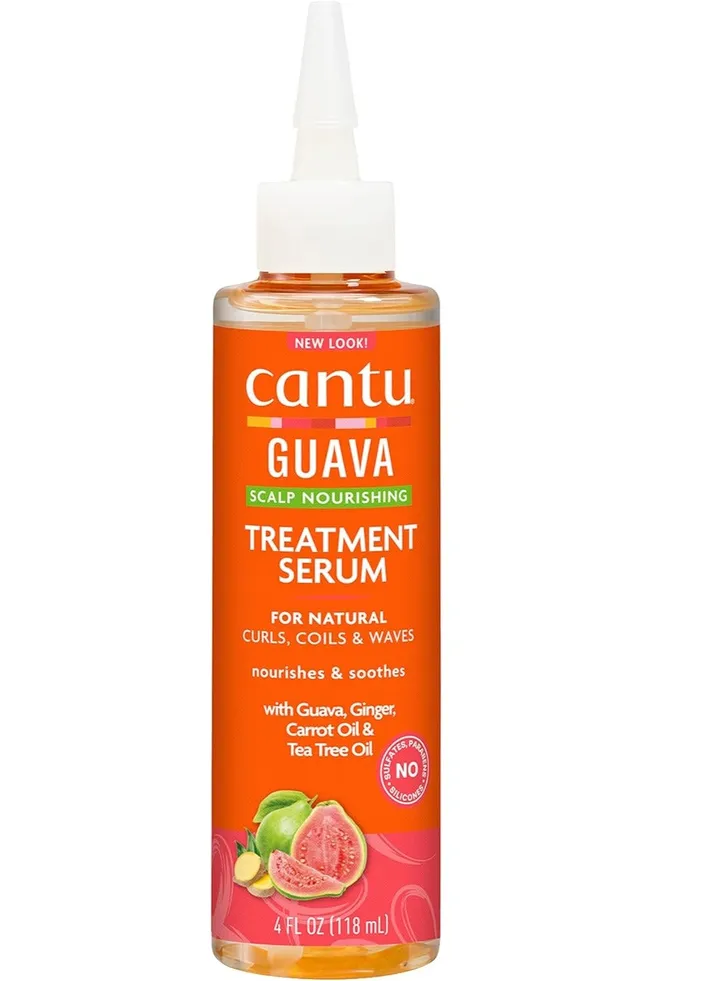 Cantu Guava Carrot Oil Scalp Treatment Serum, 4 oz (118 ml)