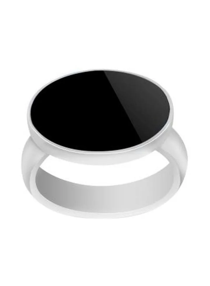 Silver Stone Studded Ring