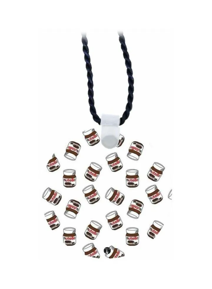 Nutella Wooden Pendant