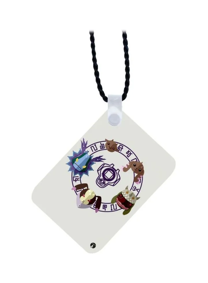 Anime Digimon Wooden Pendant