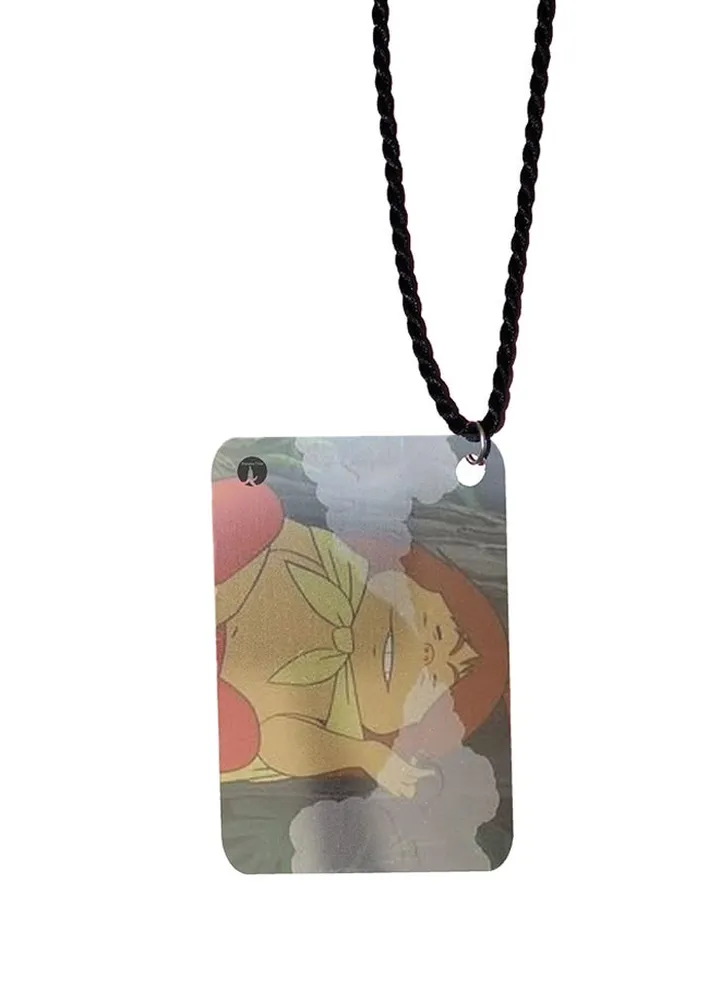 Anime Adnan Wa Lina Metal Pendant Necklace
