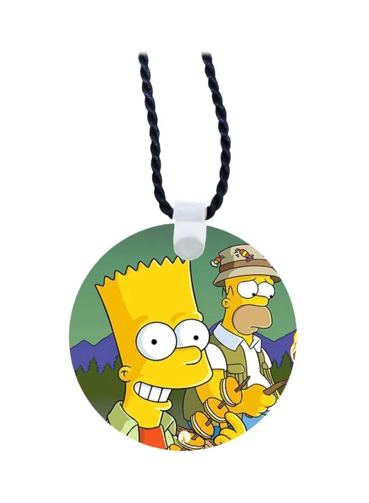 The Simpsons Wooden Pendant