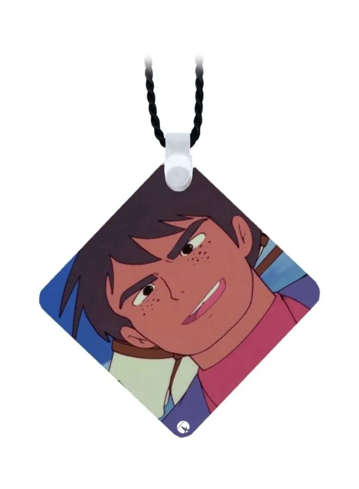 Wooden The Anime Adnan And Lina Pendant Necklace